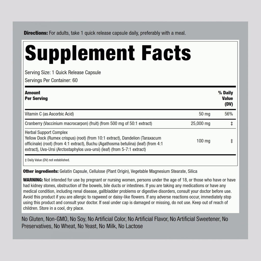 Piping Rock Kidney Support Supplement | 60 Capsules | Care & Restore Formula | for Men and Women | Non-Gmo, Gluten Free