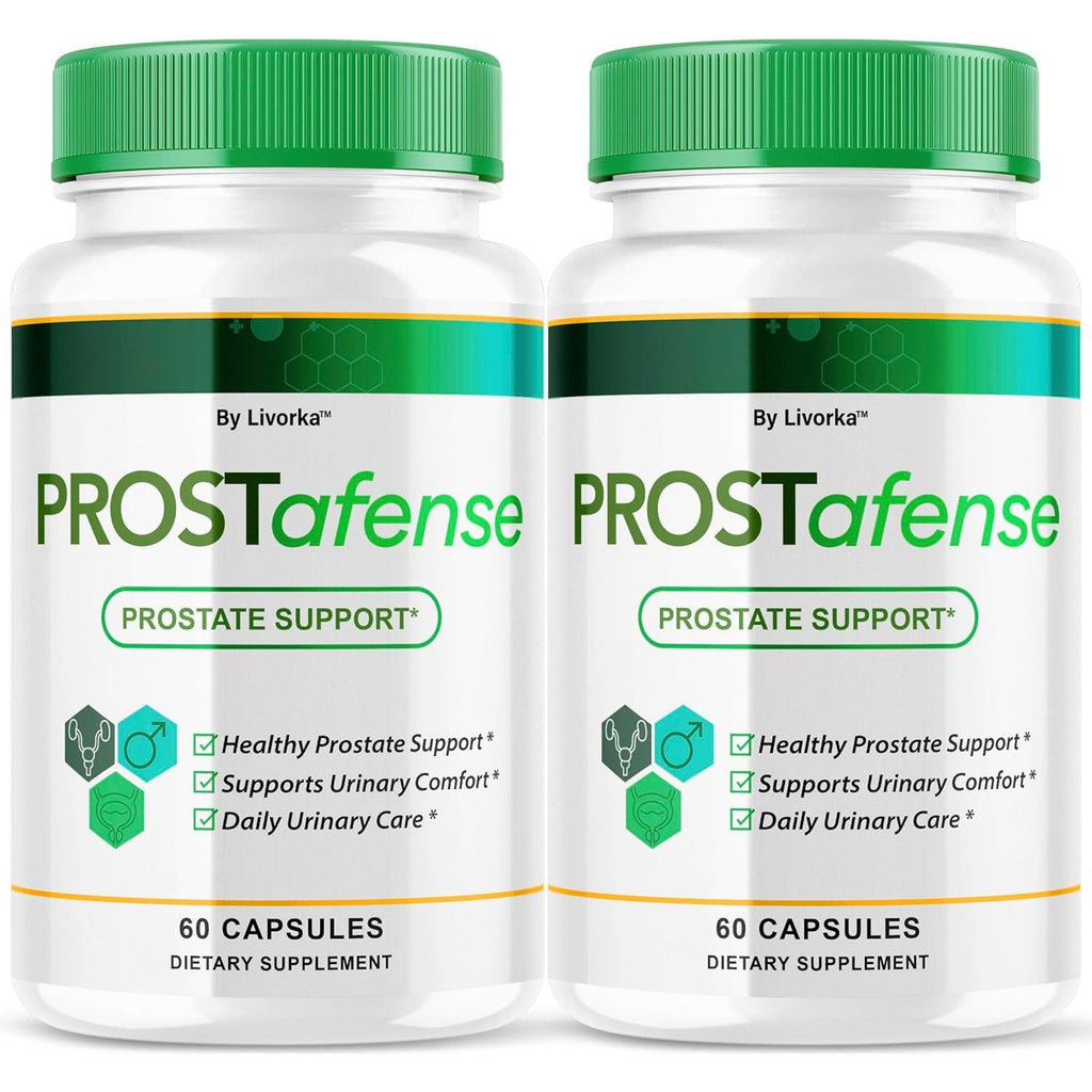 (2 Pack) Prostafense Health Supplements for Men Capsules - Official Prostafense Pills All Natural Support, Prostafence Maximum Strength Premium Formula for Daily Wellness, 120 Capsules for 2 Months