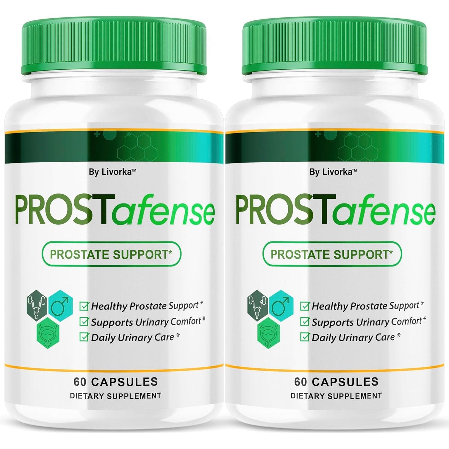(2 Pack) Prostafense Health Supplements for Men Capsules - Official Prostafense Pills All Natural Support, Prostafence Maximum Strength Premium Formula for Daily Wellness, 120 Capsules for 2 Months