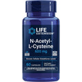 Life Extension N-Acetyl-L-Cysteine (NAC), Immune, Respiratory, Liver Health, NAC 600 Mg, Potent Antioxidant Support, Free-Radicals, Easy to Absorb, 60 Capsules