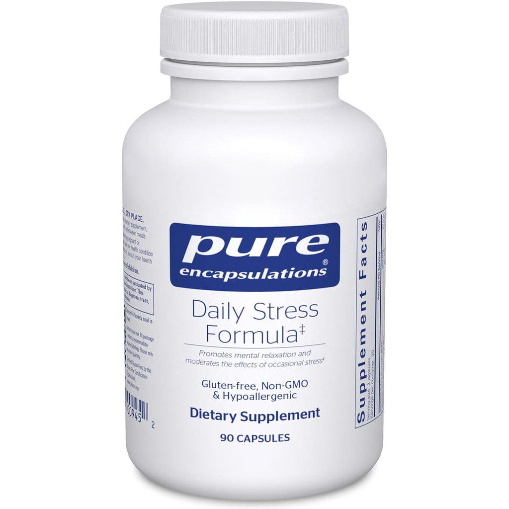 Pure Encapsulations Daily Stress Formula | Promotes Relaxation and Moderates the Effects of Occasional Stress*| 90 Capsules