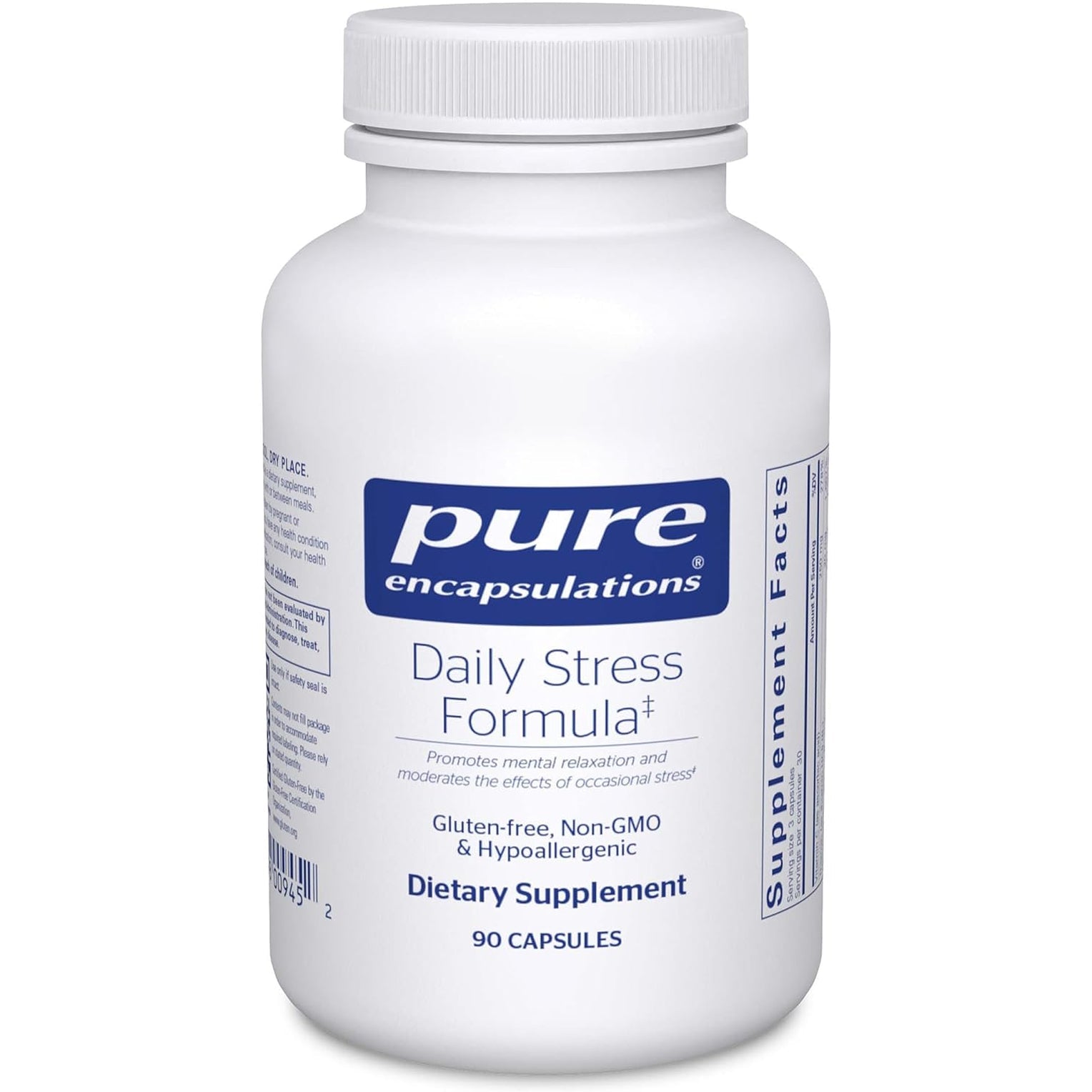 Pure Encapsulations Daily Stress Formula | Promotes Relaxation and Moderates the Effects of Occasional Stress*| 90 Capsules