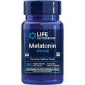 Life Extension Melatonin, 300 Mcg, Gentle Sleep Support, Healthy Circadian Rhythms, Cellular Defense, Gluten-Free, Non-Gmo, Vegetarian, 100 Capsules
