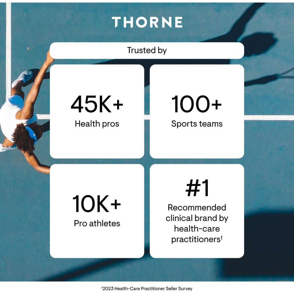 THORNE - 5-HTP - Contains Vitamin B6 - Serotonin Support for Sleep & Stress Management* - 5-Hydroxytryptophan Supplement - Third-Party Certified - Gluten, Dairy & Soy-Free - 90 Capsules