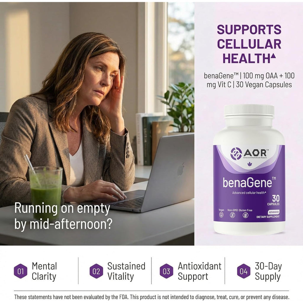 Advanced Orthomolecular Research AOR Benagene Capsules, 30 Count