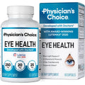 Physician'S Choice Eye Health - Lutein, Zeaxanthin & Bilberry Extract - Supports Eye Strain, Dry Eyes, and Vision Health - 2 Award-Winning Clinically Proven Eye Vitamin Ingredients - Carotenoid Blend