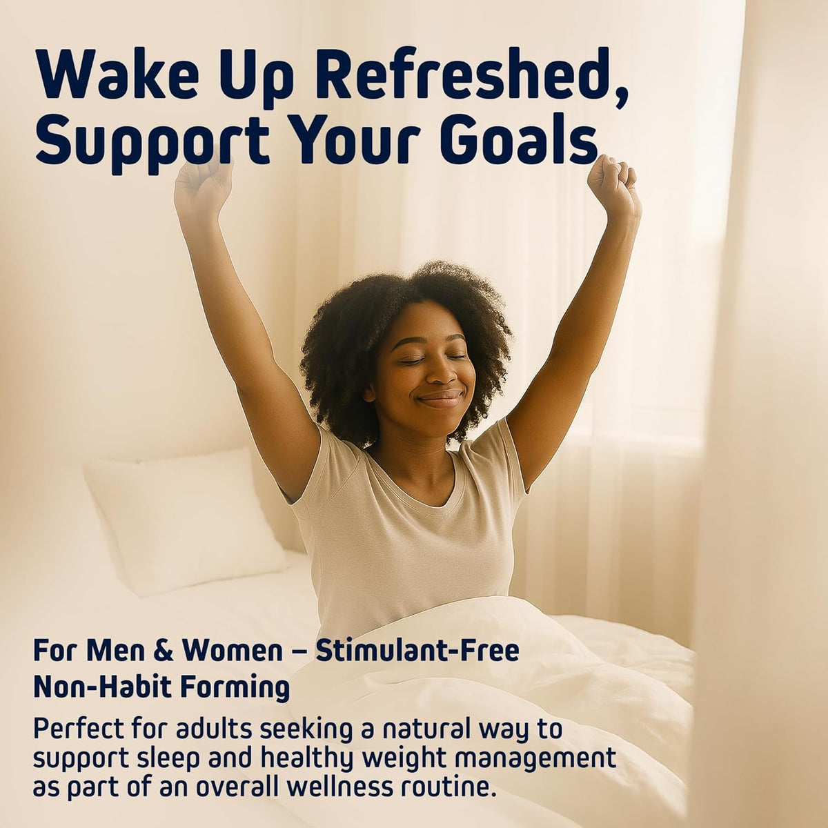 Herbtonics Night Time Burn & Sleep Complex Supports Overnight Metabolism, Stress Relief & Deep Sleep. Includes Melatonin, Valerian and Green Tea – Vegan Bedtime Weight Management (120 Capsules)