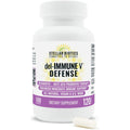 Del-Immune V® Defense by Stellar Biotics, All-Natural Immune Support & Gut Health (+) Immediate Care, Metabiotic: Nextgen Probiotic Therapy (120 Caps)