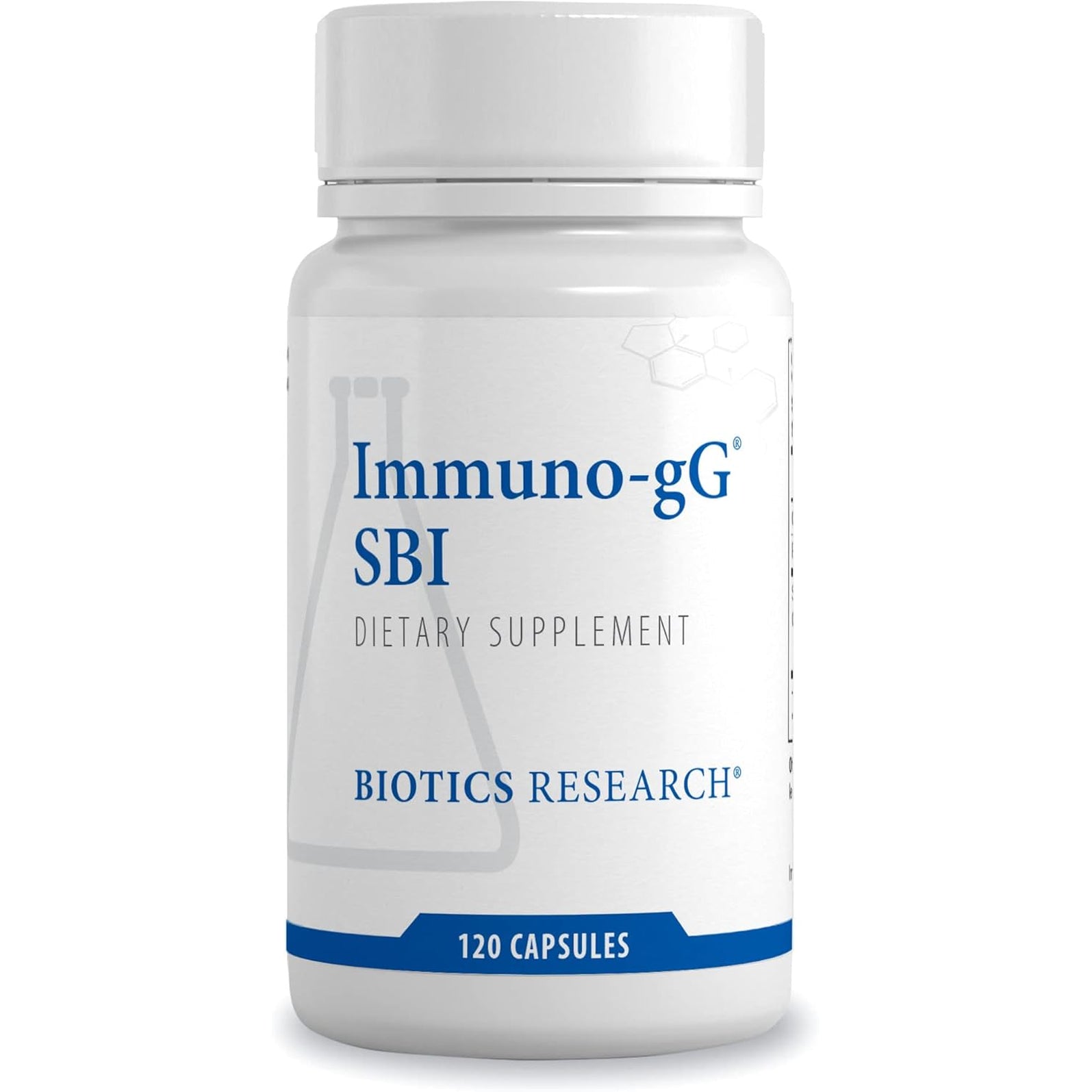BIOTICS RESEARCH Ultimate Immuno-Gg® SBI, Complete Gut Health and Immune Support, Dairy Free, Immunoglobulin Concentrate for Immunity and Enhanced Digestive Support, Gut-Friendly, Allergen Free.
