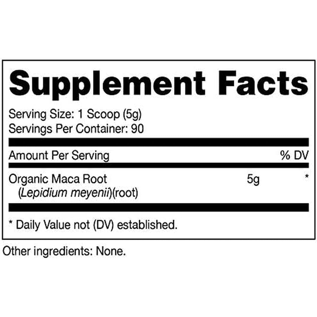 Nutricost Organic Maca Root Powder (1 LB)