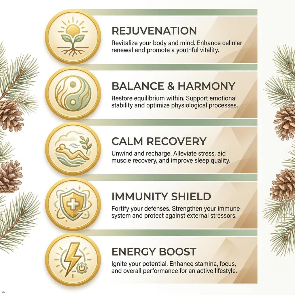 INCAS 100% USDA Organic Pine Pollen Powder (6 Ounces) Non GMO Verified 99% Cracked Cell Wall, Wild HARVESTED, Non-Irradiated, Boosts Energy & Immune Support, No Fillers or Additives