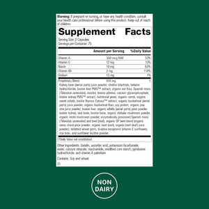 Standard Process Albaplex Liver & Immune Health Dietary Supplement - Non-Dairy - Kidney & Liver Health Support - Contains Vitamins A,B6, & C - 150 Capsules
