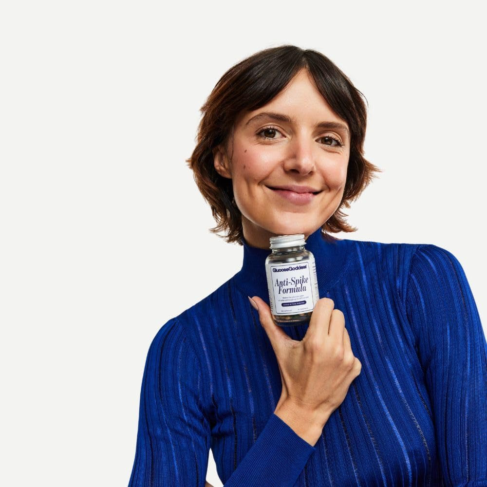 Anti-Spike Formula by the Glucose Goddess - Supports Healthy Blood Sugar Levels Already within Normal Range, Vegan, Gluten-Free, 60 Capsules (30-Day Supply)