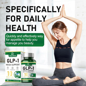 GLP-1 Supplement, GLP-1 Support Capsules with Berberine, Naturally GLP1 Production, GLP-1 Probiotic Capsules for Women & Men, 60 Count
