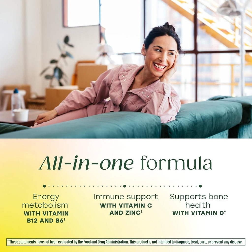 Megafood, Women over 40 One Daily, Daily Multivitamin and Mineral Dietary Supplement with Vitamins C, D, Folate, Biotin and Iron, Non-Gmo, Vegetarian, 90 Tablets (90 Servings)