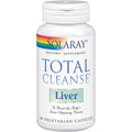 SOLARAY Total Cleanse Liver Supplement - Milk Thistle Formula for Men & Women, Dandelion Root Extract for Healthy & Natural Cleansing Support, 635 Mg - 60 Count Veg Capsules