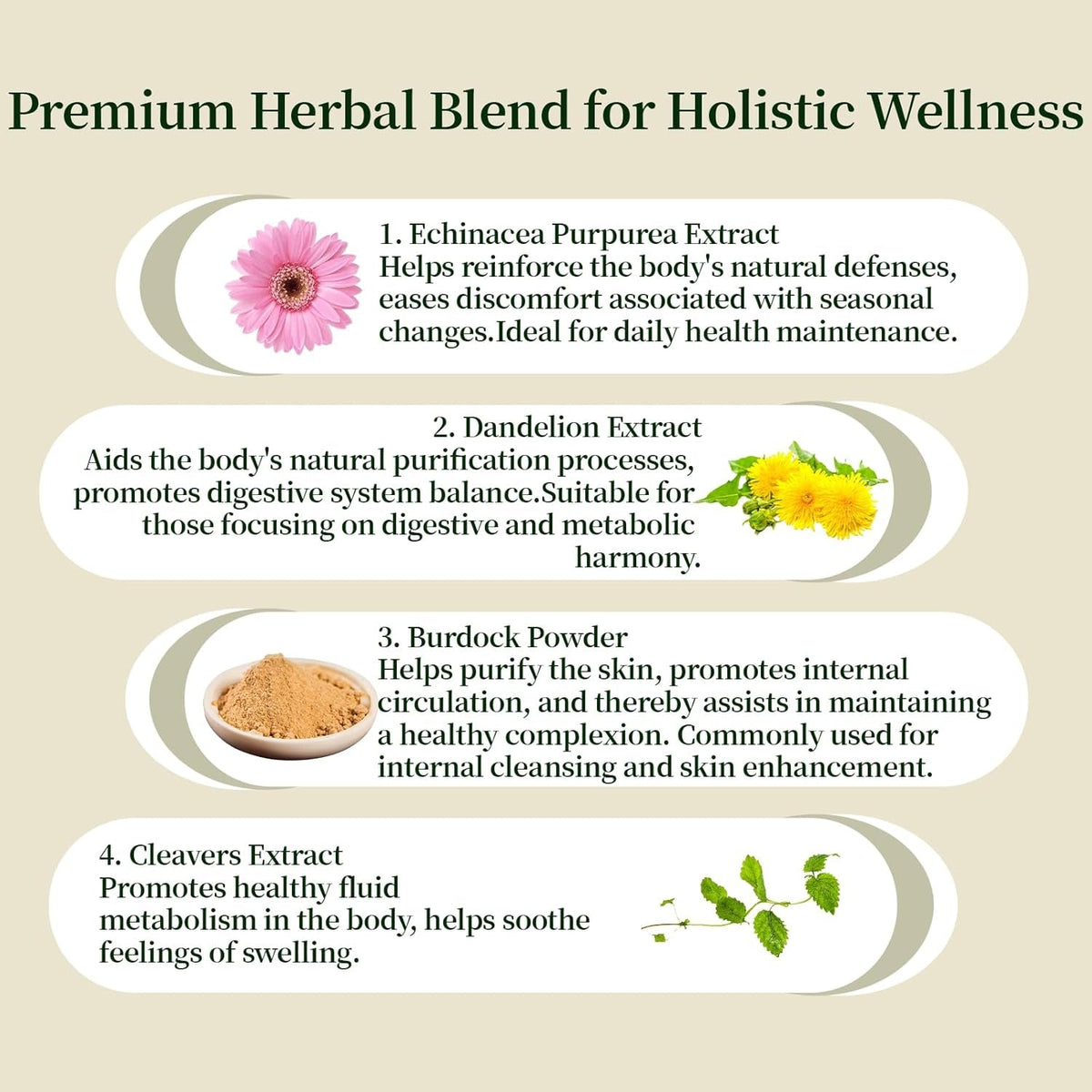 Lymphatic Drainage Capsules-Lymphatic Drainage Supplements, Herbal Detox & Immune Support with 8-Plant Complex, Supports Fluid Balance & Promotes a Light Feeling, 60 Capsules (1Pc)