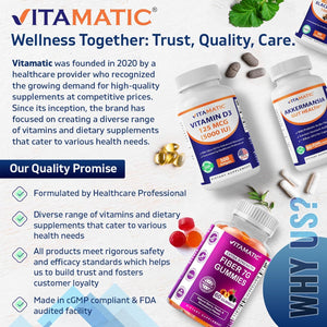 Vitamatic Castor Oil Softgels 750 Mg | Cold Pressed | 180 Softgels | Easy-To-Swallow