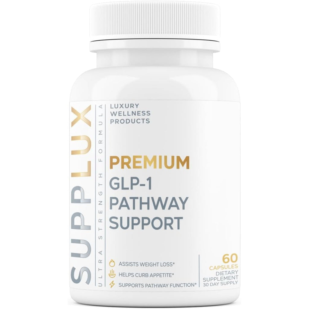PREMIUM GLP-1 Weight Loss Support - Assists Metabolic Pathways Linked to GLP-1 Signaling - Promotes Weight Loss for Women & Men, Helps Appetite Control & Promotes Energy - 3Rd Party Tested - 60 Pills