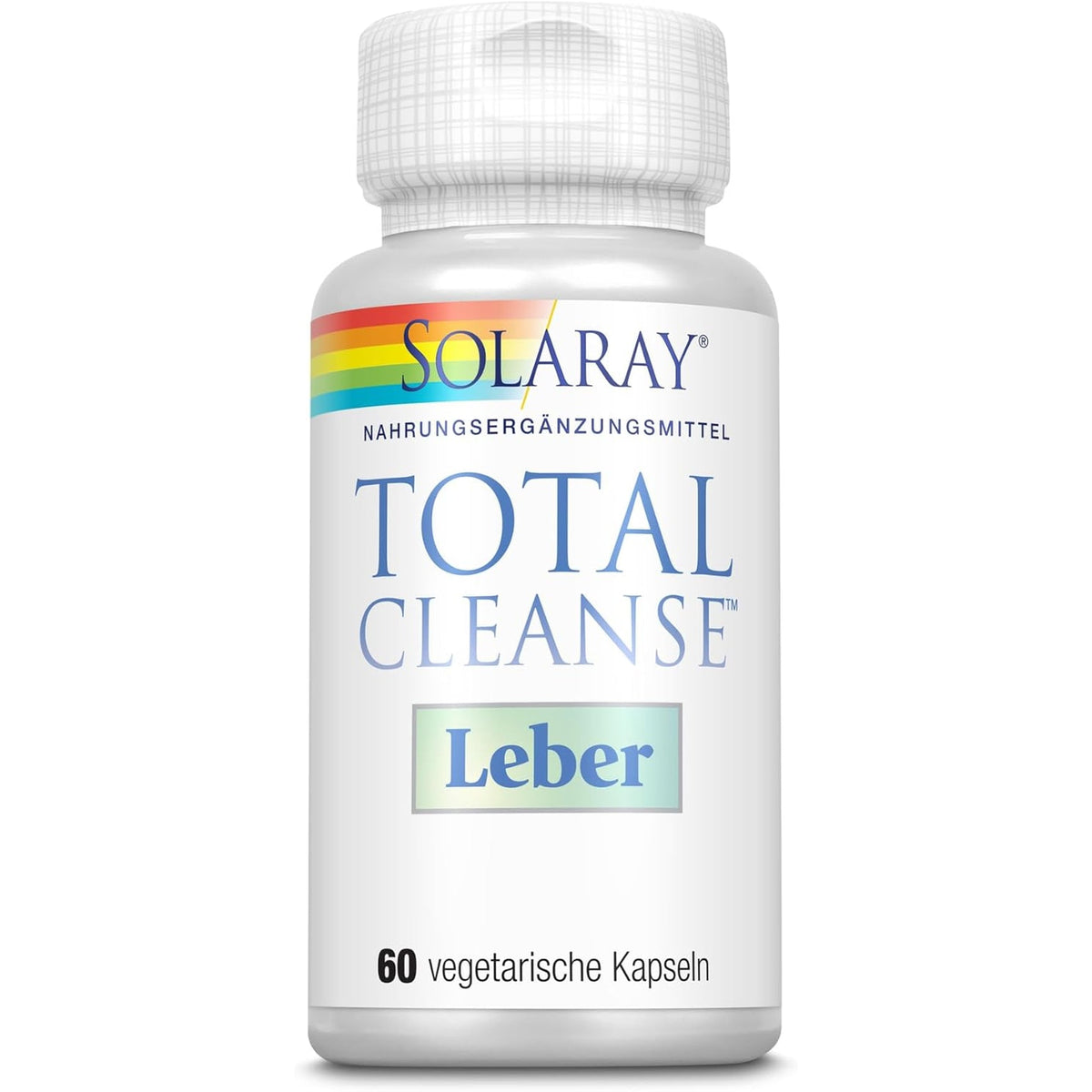 SOLARAY Total Cleanse Liver Supplement - Milk Thistle Formula for Men & Women, Dandelion Root Extract for Healthy & Natural Cleansing Support, 635 Mg - 60 Count Veg Capsules
