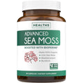 Organic Irish Sea Moss Capsules - Organic Sea Moss Capsules with Bladderwrack Burdock Root and Black Pepper Extract for Enhanced Absorption - Vegan Non-Gmo & Made in the USA (1 Month Supply)
