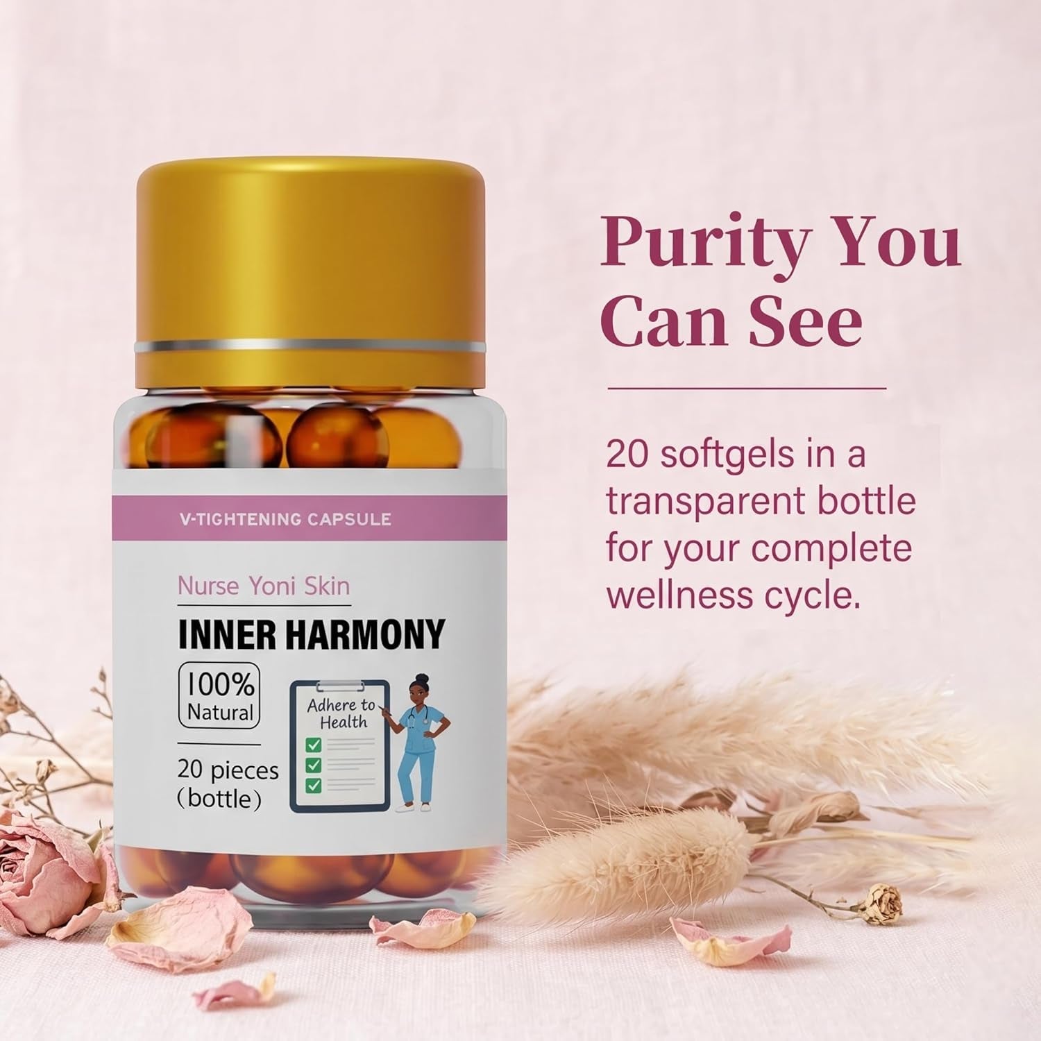 Inner Harmony for Women,Inner Harmony Capsules Tightening Capsules (1Pcs)