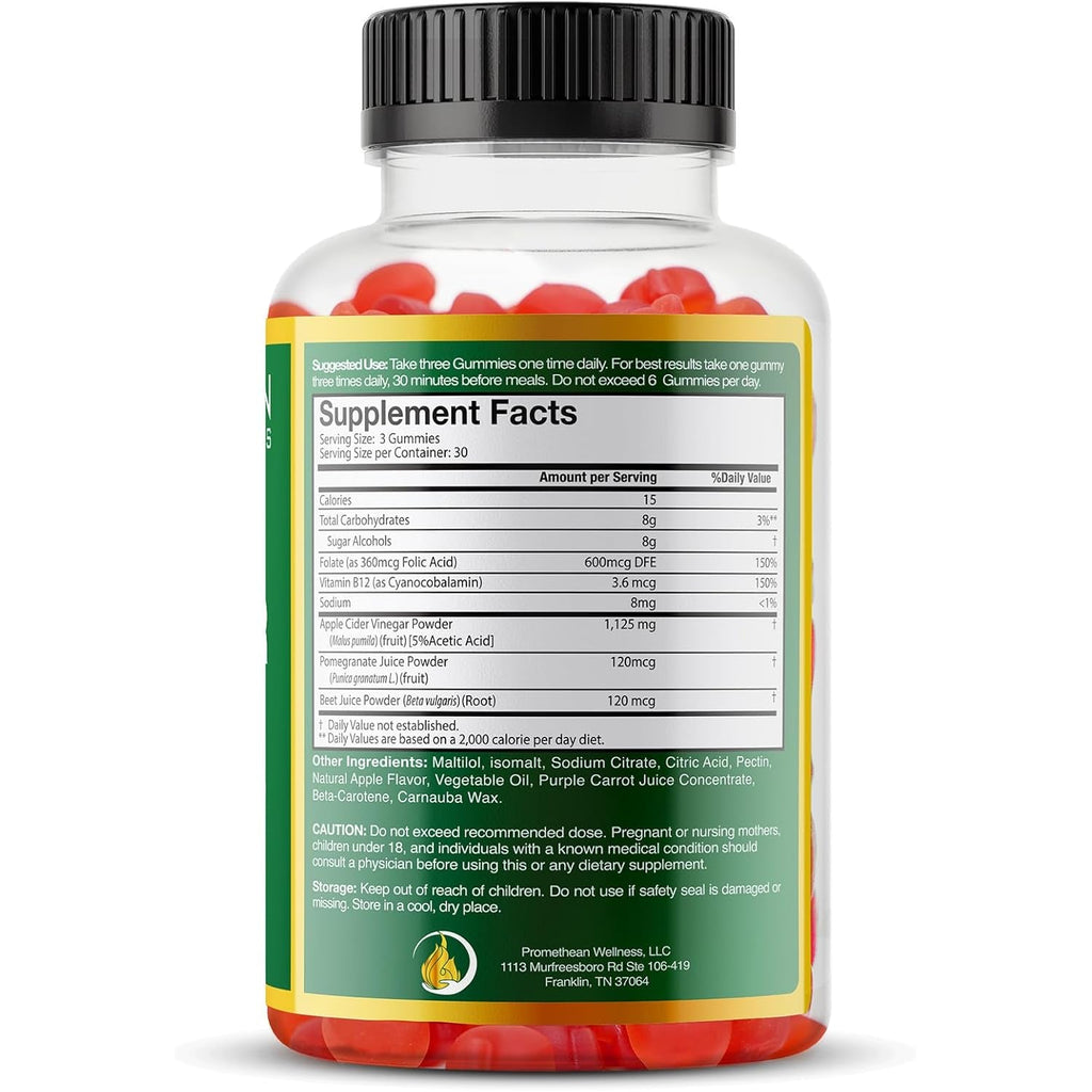 ACV with Sugar Makes No Sense! Apple Cider Vinegar Gummies Sugar Free Low Carb Advanced Keto Acv Gummies Keto Gummy Detox Cleanse (90 Count)