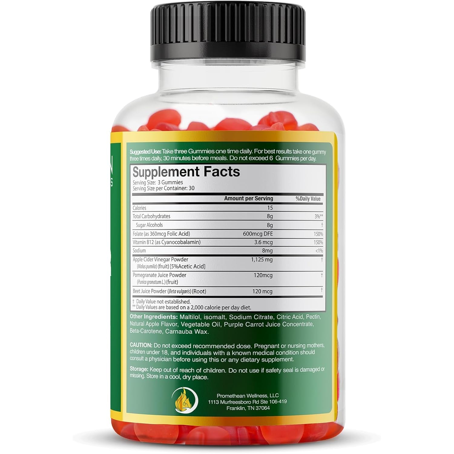 ACV with Sugar Makes No Sense! Apple Cider Vinegar Gummies Sugar Free Low Carb Advanced Keto Acv Gummies Keto Gummy Detox Cleanse (90 Count)