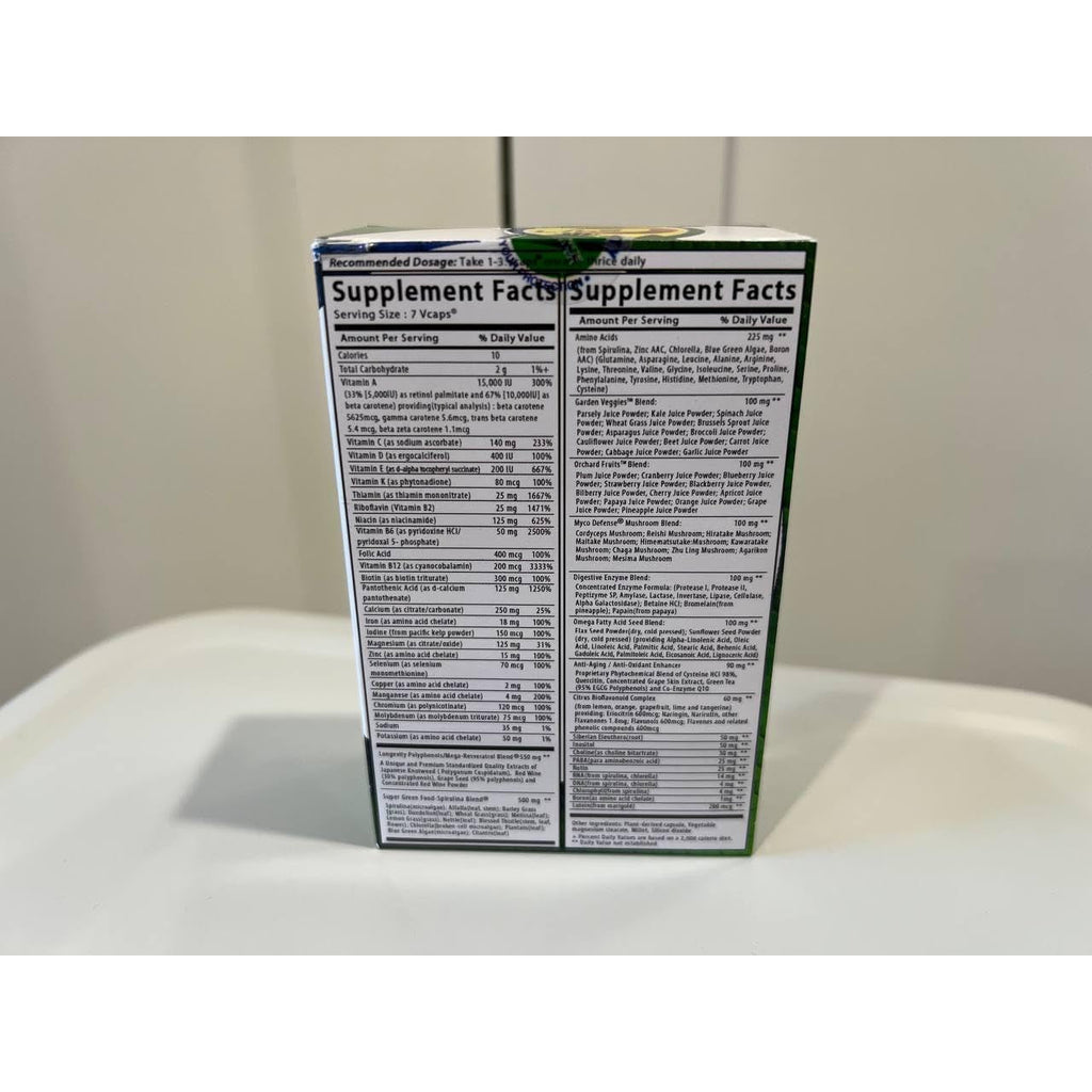 1 Box C24/7 NATURA-CEUTICAL (30 Vegetable Capsules) Food Supplement
