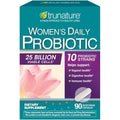 Trues N' Nature Women'S Daily PROBIOTIC 90 Capsules, 25 Billion Cells Vegetarian Probiotics for Digestive Health 90 Count, 90 Day Supply