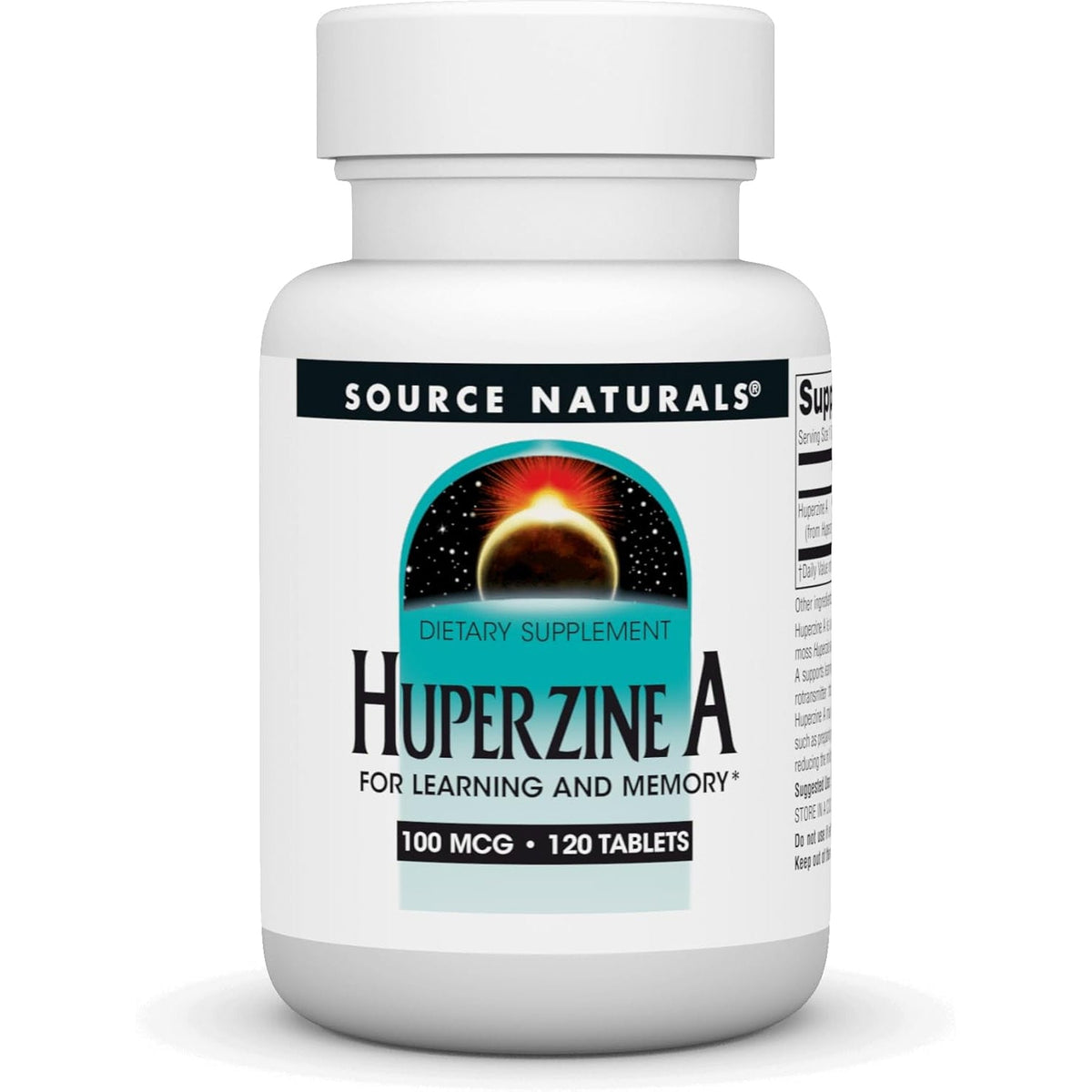 Source Naturals Huperzine A, for Learning and Memory*, 100Mcg - 120 Tablets
