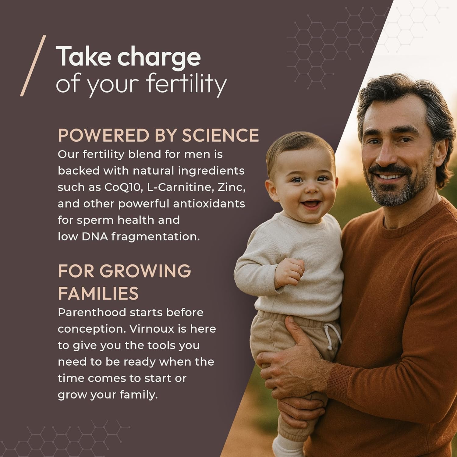 Boost Sperm Count, Motility & Volume – Male Fertility Prenatal Vitamins for Men | Doctor-Formulated Sperm Health Support for Conception | USA Made, Gluten-Free | 30-Day Supply