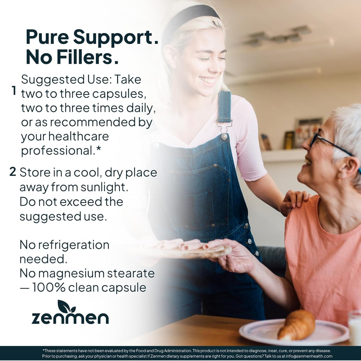 Zenmen Tick Immune Support Supplement - Improved Formula - Japanese Knotweed, Cat'S Claw, Chinese Skullcap, Cryptolepis Sanguinolenta, Sweet Wormwood - 90 Vegan Capsules, Made in the USA