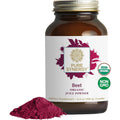 PURE SYNERGY Organic Beet Juice Powder | Pre-Workout Supplement | Organic Beet Root Juice Powder | for Healthy Circulation, Exercise, and Detoxification (6.4 Oz.)