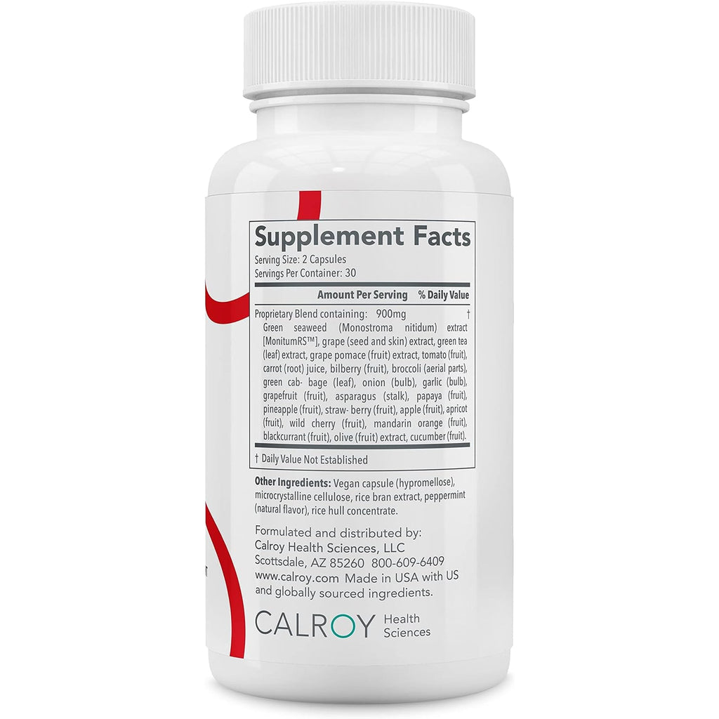 Calroy Health Sciences Arterosil HP Professional - Endothelial Glycocalyx Support - Heart Health Support - Artery Health Support - Circulation Support – Monitumrs® Rhamnan Sulfate - Monostroma Nitidum