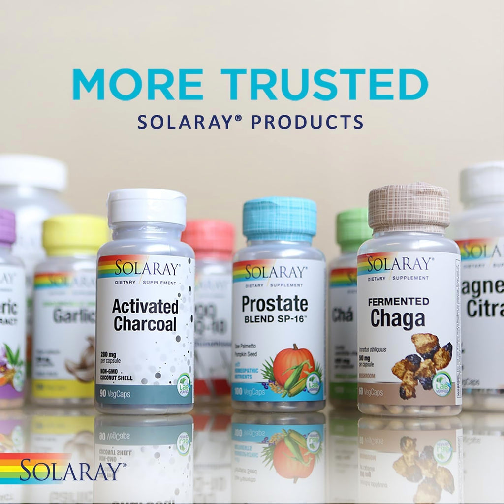 SOLARAY S.O.D. 2000 plus - Superoxide Dismutase (SOD) and Catalase Antioxidant Supplement, Wellness Support - W/Green Tea Extract, Calcium, Rosemary, Grape Seed Extract, 60-Day Guarantee, 100 Servings