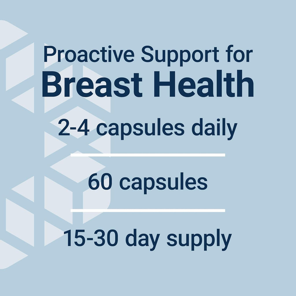 Life Extension Breast Health Formula, Breast Health Supplement, Hormone Balance, Broccoli, Soy Isoflavones, Indole-3-Carbinol, Flaxseed Lignans, Gluten Free, Non-Gmo, Vegetarian, 60 Capsules