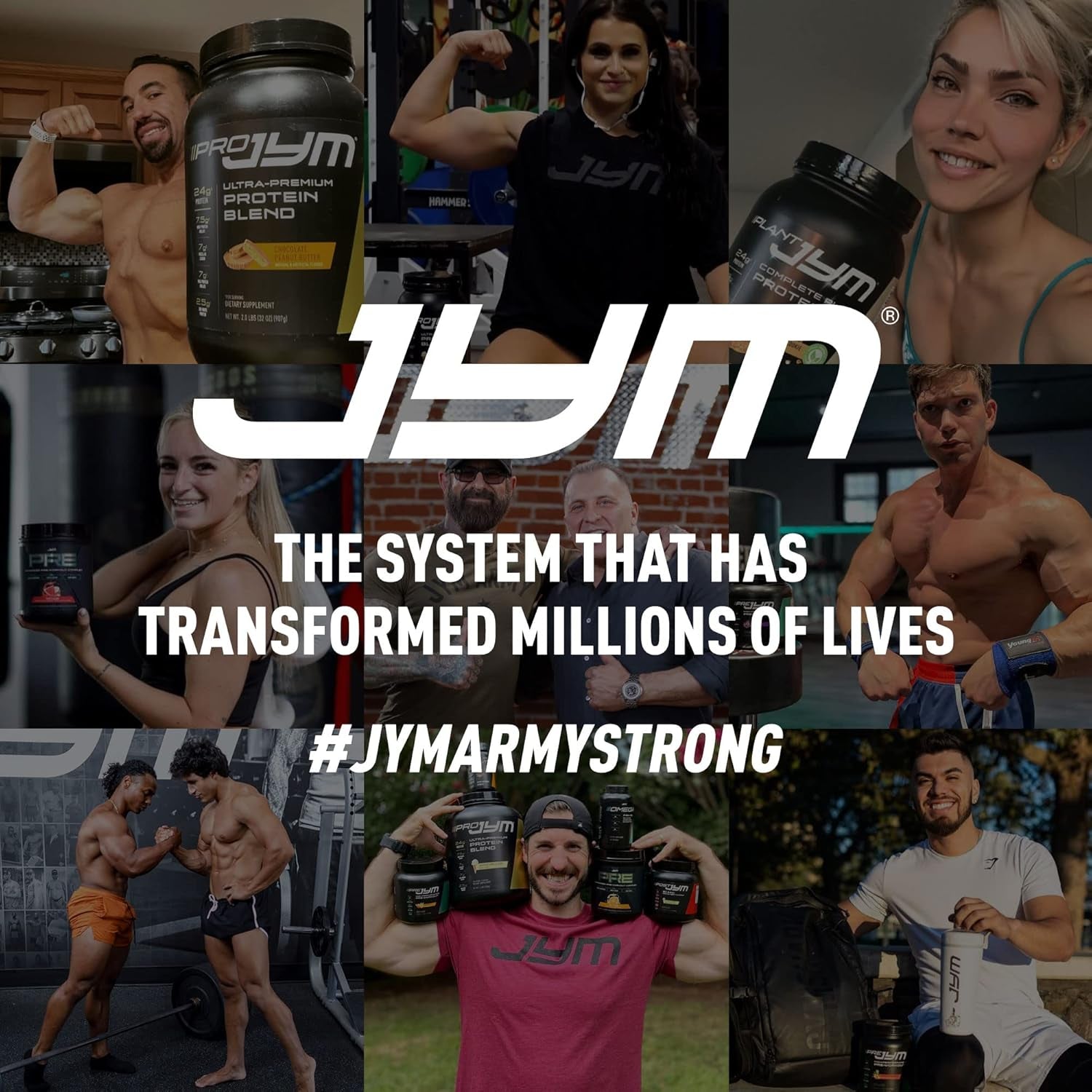 Probio JYM Performance Probiotic, Heart, Gut, Immune Health, Athletic Recovery, and Body Composition for Men & Women, 30 Day Supply