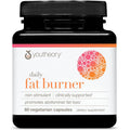 Youtheory Daily Fat Burner - Supports Body Composition & Metabolism - with Citrus Fruit Blend, Chromium & Cayenne Extract - Gluten, Soy & Dairy Free - 60 Vegetarian Capsules