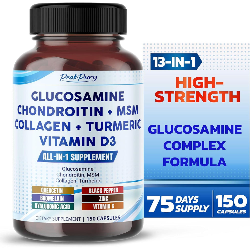 Glucosamine Chondroitin MSM Collagen Turmeric - Joint Health Support