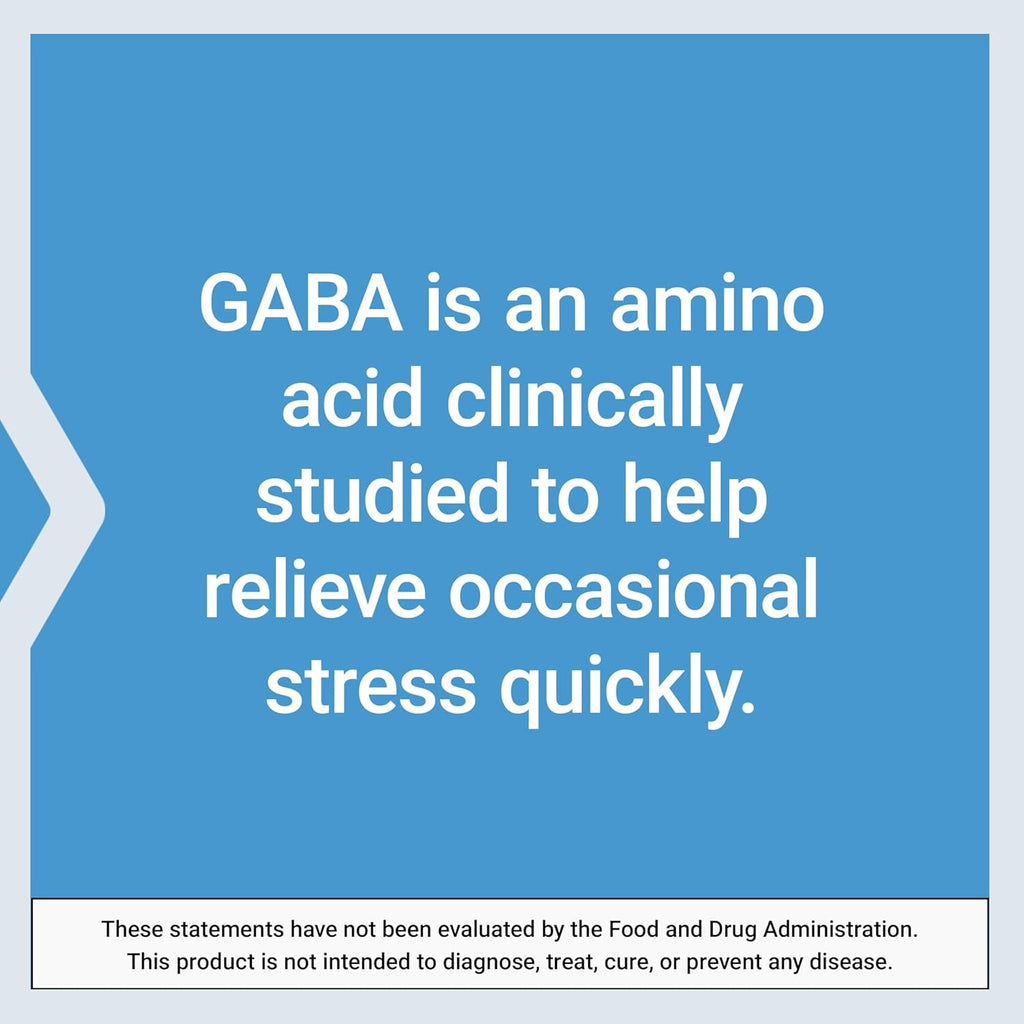 Life Extension GABA, Stress Support, GABA Supplement, Mood Support, Sleep, Relaxation, Gluten-Free, Non-Gmo, Vegetarian, 60 Capsules