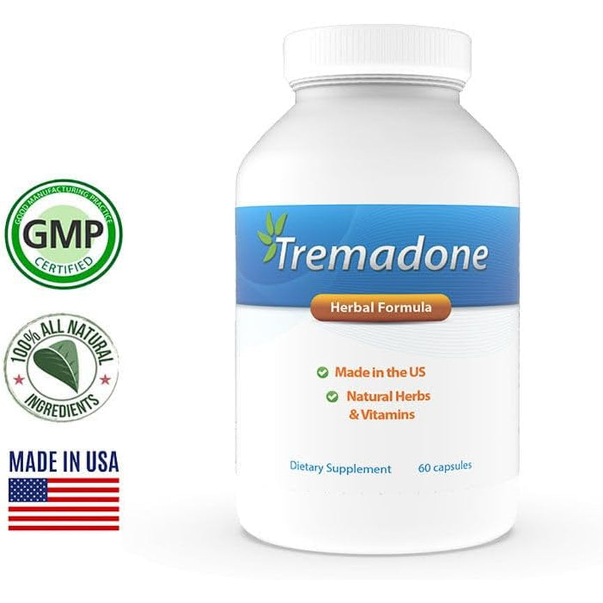 Essential Tremor Relief Supplement for Hand, Arm, Head, Leg, Feet and Body Tremors and Shaking - All Natural, Gluten Free, Dairy Free by Nutriganix (1)