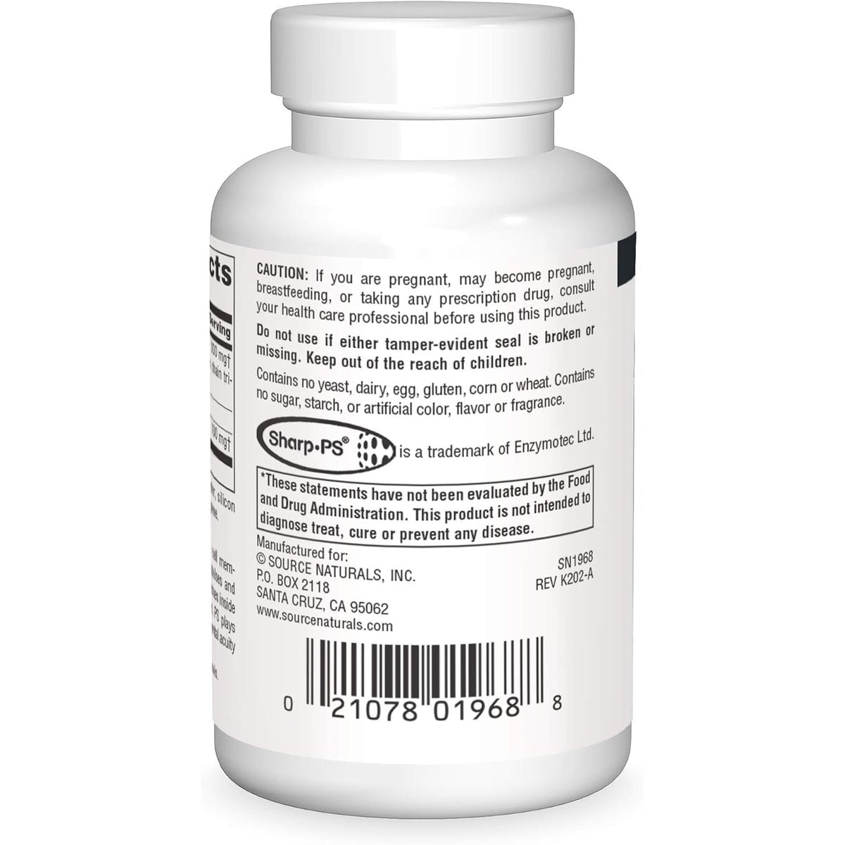 Source Naturals Phosphatidyl Serine Matrix 500Mg - 60 Softgels