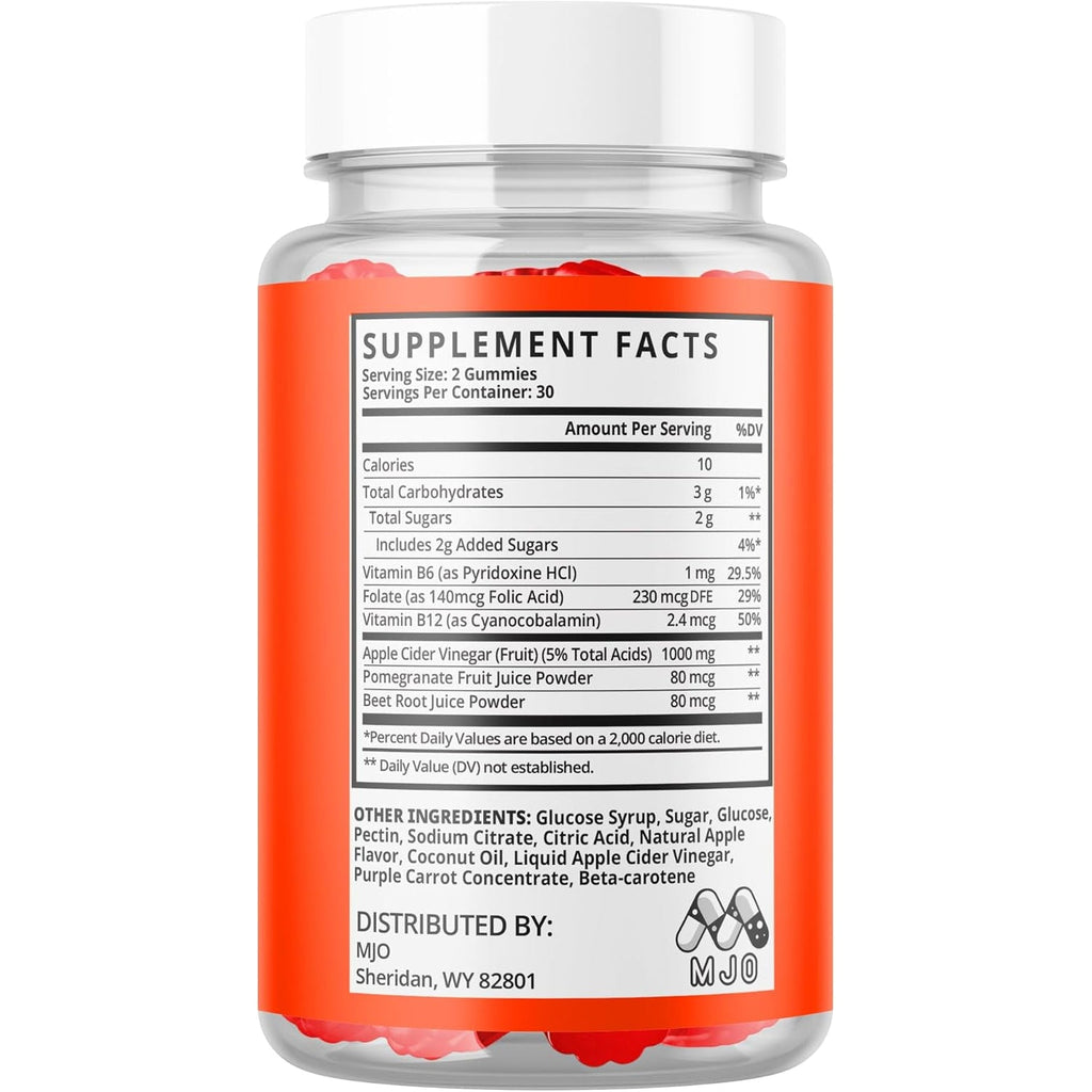 Jelly Lean Gummies, Official Jelly Lean Gummys with All Natural Ingredients, Advanced Jellylean Health and Wellness Vitamin Formula, Maximum Strength Active Lifestyle Multivitamin Support (60 Gummies)
