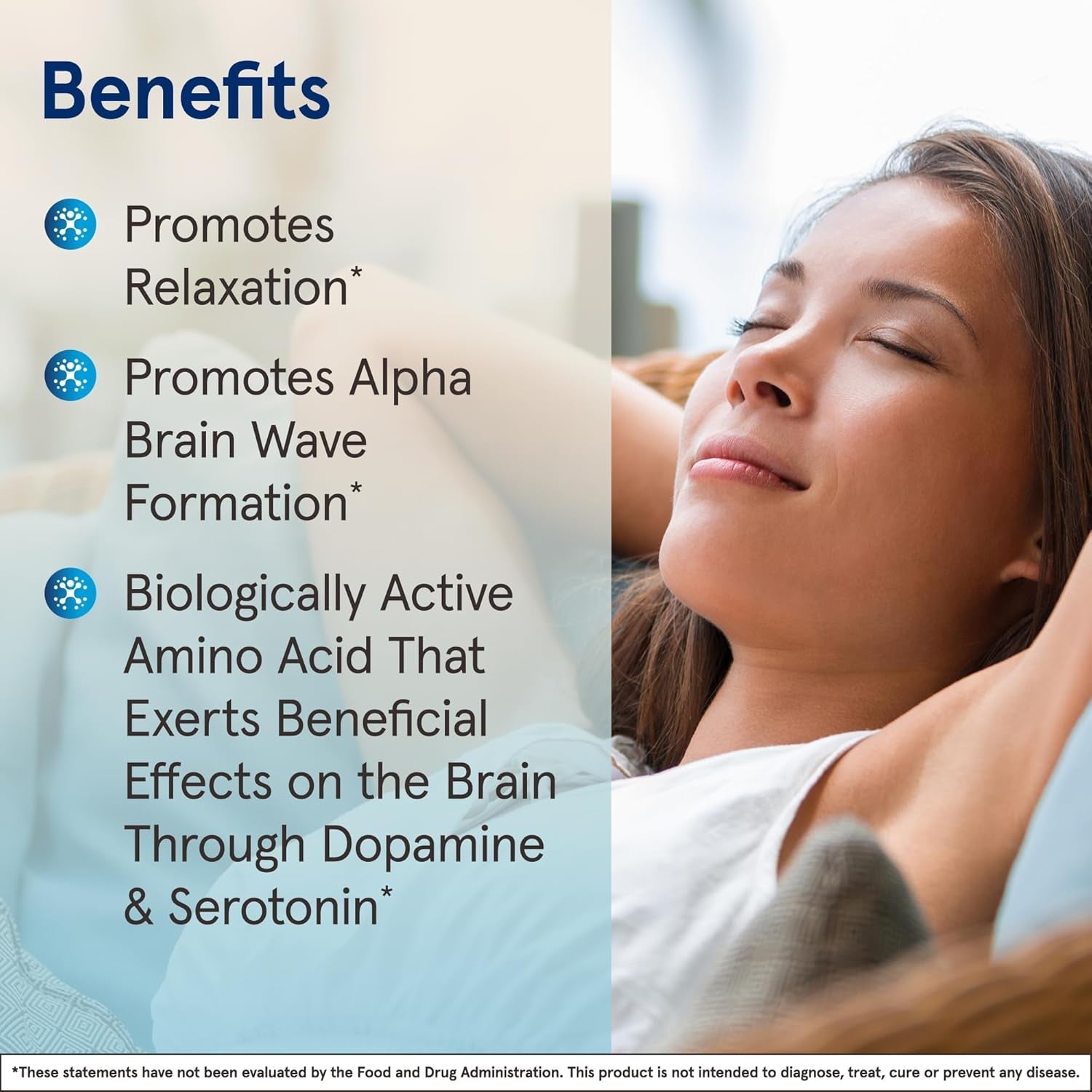Jarrow Formulas® Regular Strength Theanine 100 Mg, Dietary Supplement, 60 Capsules, 60 Day Supply