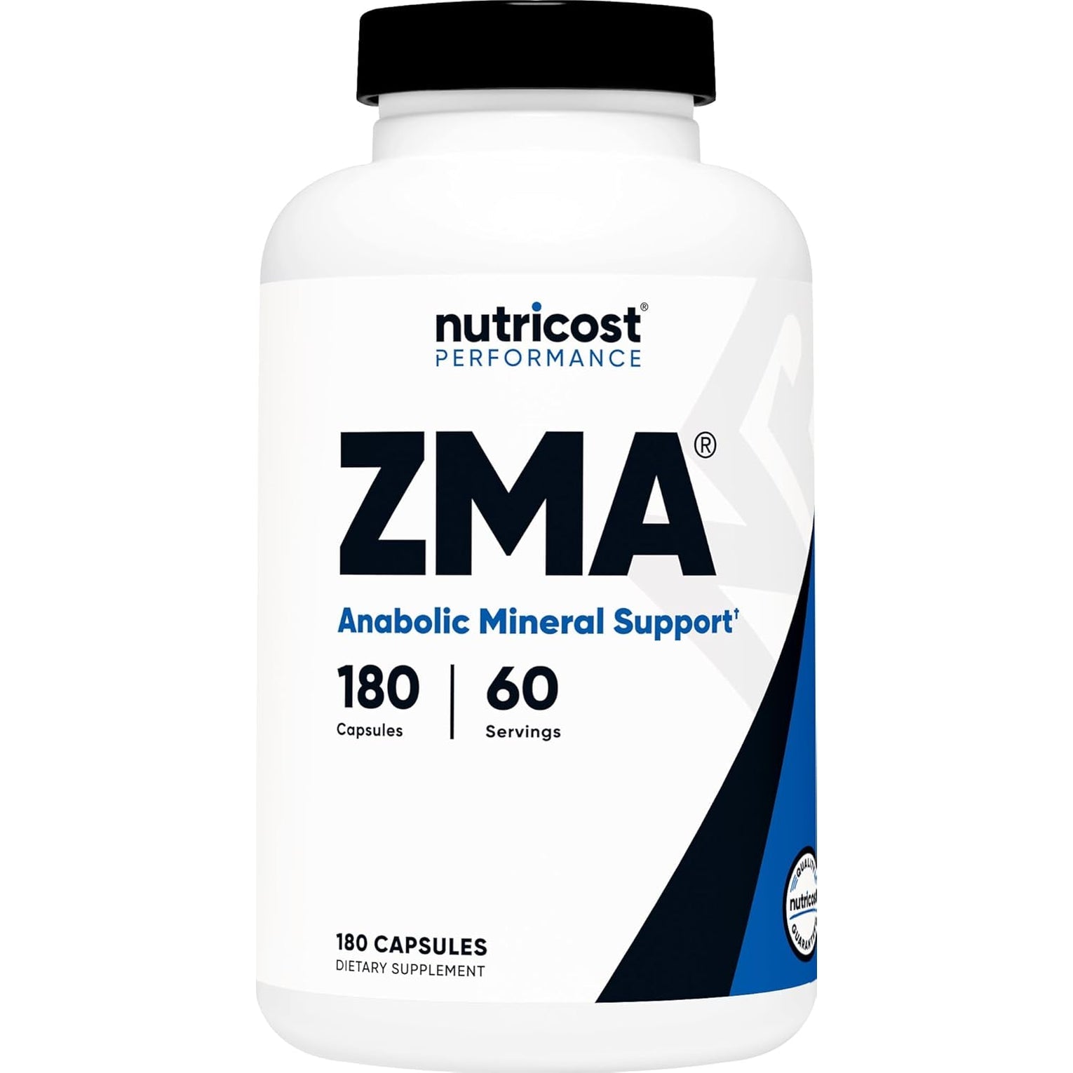 Nutricost ZMA 180 Capsules - Non-Gmo and Gluten Free ZMA Supplement