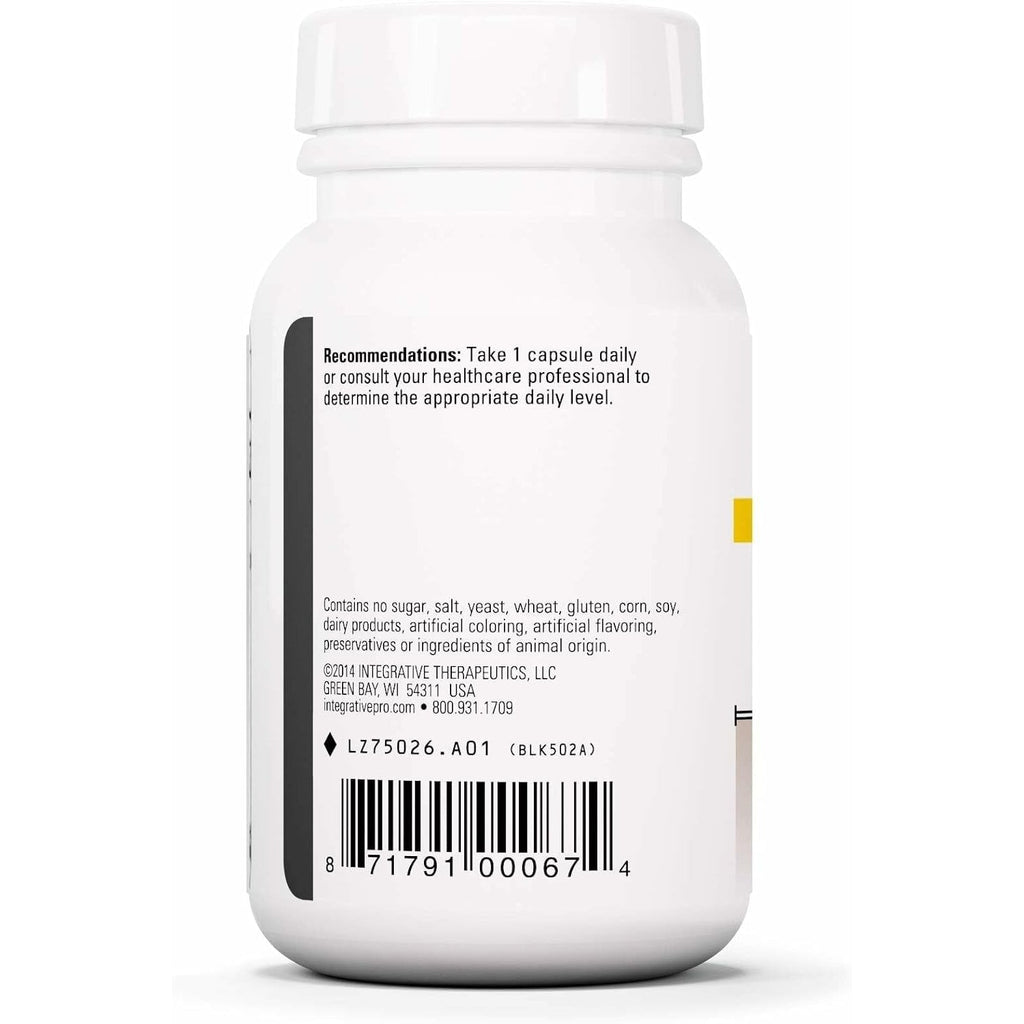 Integrative Therapeutics DHEA-25 - Support Supplement for Men & Women - Support - Vegan, Gluten-Free & Dairy-Free - 60 Capsules (60 Servings)
