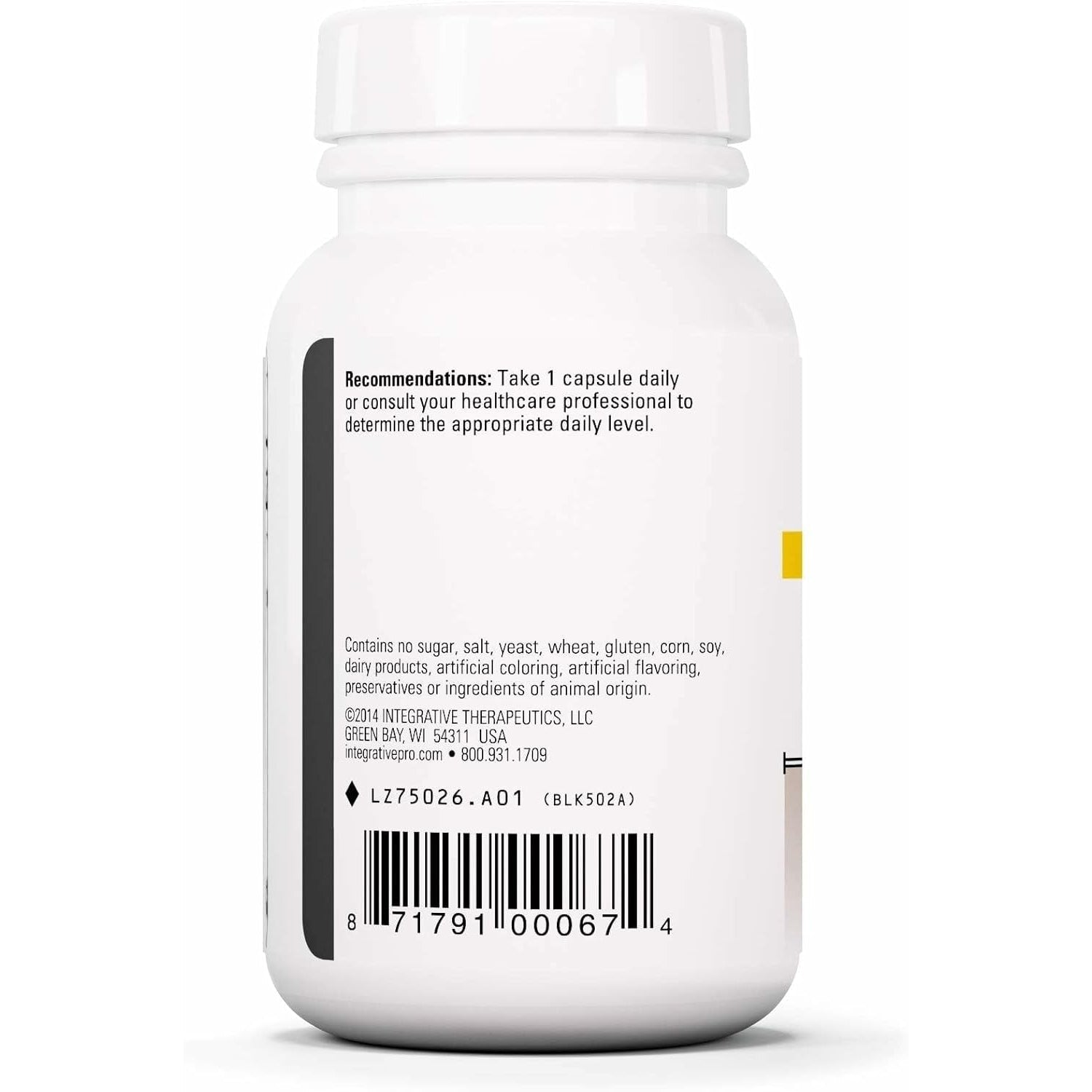 Integrative Therapeutics DHEA-25 - Support Supplement for Men & Women - Support - Vegan, Gluten-Free & Dairy-Free - 60 Capsules (60 Servings)