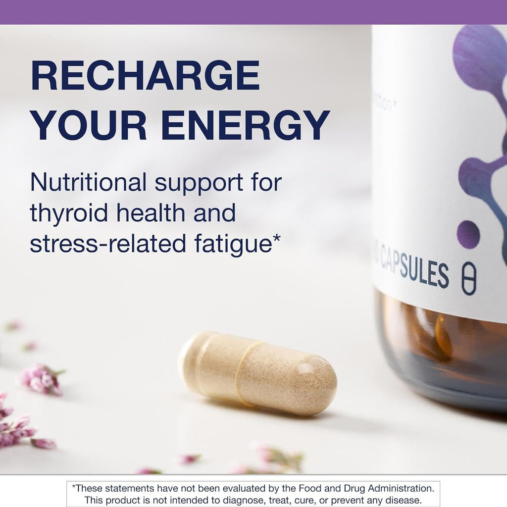 Metagenics Thyrosol - Vitamin & Mineral Supplement for Healthy Thyroid Support & Stress-Related Fatigue* - with Zinc, Selenium & Rhizoe Extract - 90 Capsules