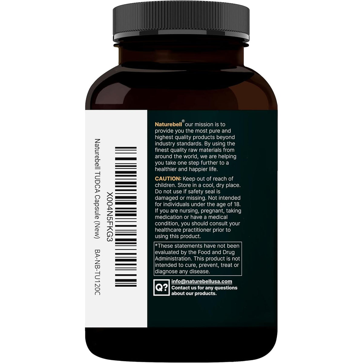 TUDCA 500Mg with OX Bile 125Mg per Serving, 120 Capsules – Bile Salts Support, High Absorption Livamate Formula | Liver Cleanse Detox & Repair Supplement | Natural Bitter Taste – Third Party Tested